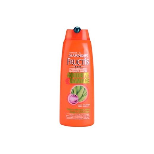Garnier Fructis Goodbye Damage szampon wzmacniający do włosów zniszczonych (Energising Shampoo) 250 ml + do każdego zamówienia upominek. iperfumy-pl pomaranczowy 