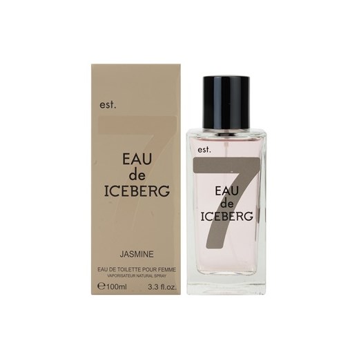 Iceberg Eau de Iceberg Jasmine woda toaletowa dla kobiet 100 ml  + do każdego zamówienia upominek. iperfumy-pl szary damskie