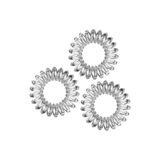 InvisiBobble Traceless Hair Ring gumka do włosów 3 szt. odcień Transparent (Hair Rings) + do każdego zamówienia upominek. iperfumy-pl bialy jesień