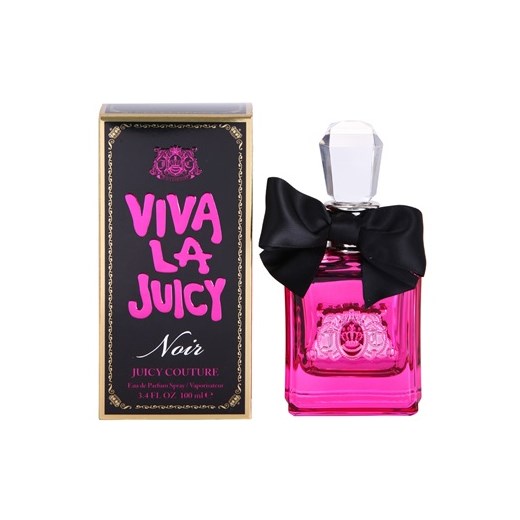 Juicy Couture Viva La Juicy Noir woda perfumowana dla kobiet 100 ml  + do każdego zamówienia upominek. iperfumy-pl szary damskie