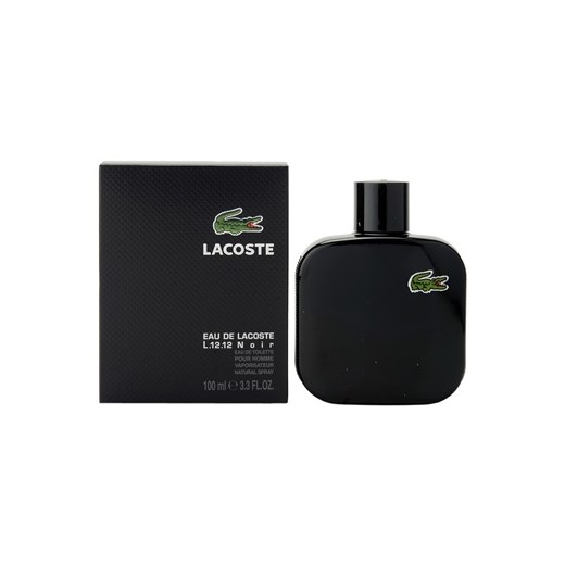 Lacoste Eau de Lacoste L.12.12. Noir woda toaletowa dla mężczyzn 100 ml  + do każdego zamówienia upominek. iperfumy-pl czarny męskie