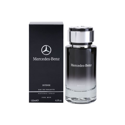 Mercedes-Benz Mercedes Benz Intense woda toaletowa dla mężczyzn 120 ml  + do każdego zamówienia upominek. iperfumy-pl czarny męskie