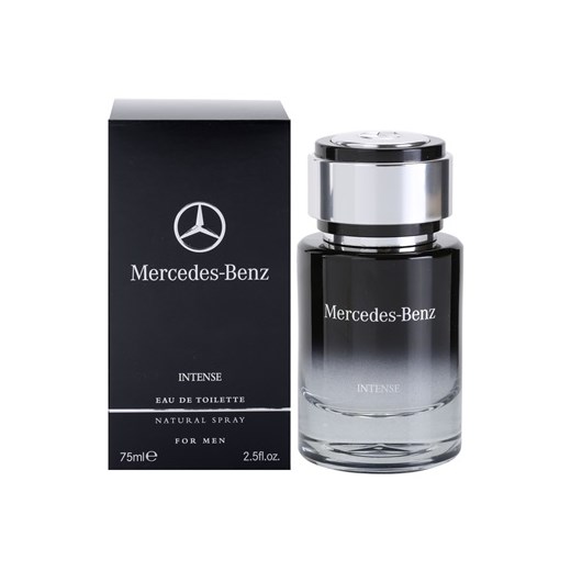 Mercedes-Benz Mercedes Benz Intense woda toaletowa dla mężczyzn 75 ml  + do każdego zamówienia upominek. iperfumy-pl czarny męskie