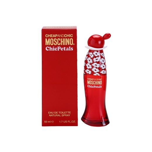 Moschino Cheap & Chic  Chic Petals woda toaletowa dla kobiet 50 ml  + do każdego zamówienia upominek. iperfumy-pl czerwony damskie