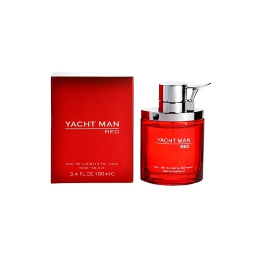 Myrurgia Yacht Man Red woda toaletowa dla mężczyzn 100 ml  + do każdego zamówienia upominek. iperfumy-pl czerwony męskie