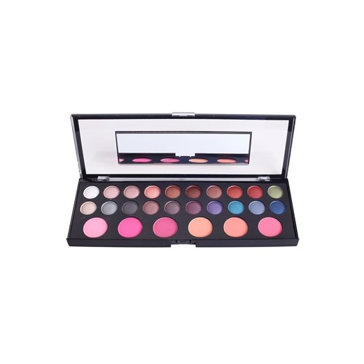 Naras Palette paleta kosmetyków do makijażu z lusterkiem 26 Color (Healthy Shimmer & Matt Eyeshadow Palette With Blush Mirror) 1 szt. + do każdego zamówienia upominek. iperfumy-pl bialy mat