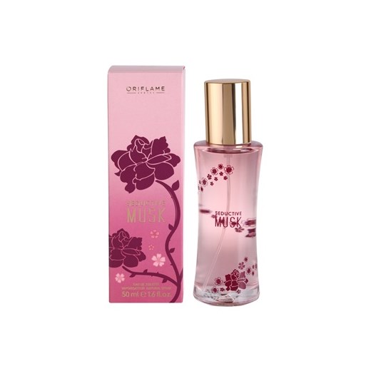 Oriflame Seductive Musk woda toaletowa dla kobiet 50 ml + do każdego zamówienia upominek. iperfumy-pl rozowy damskie