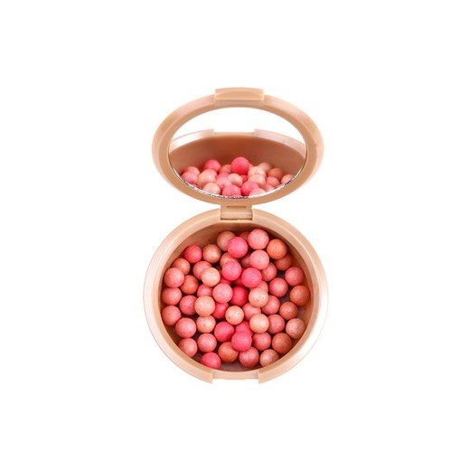 Oriflame Giordani Gold puder brązujący w kulkach odcień Natural Peach 25 g + do każdego zamówienia upominek. iperfumy-pl rozowy 