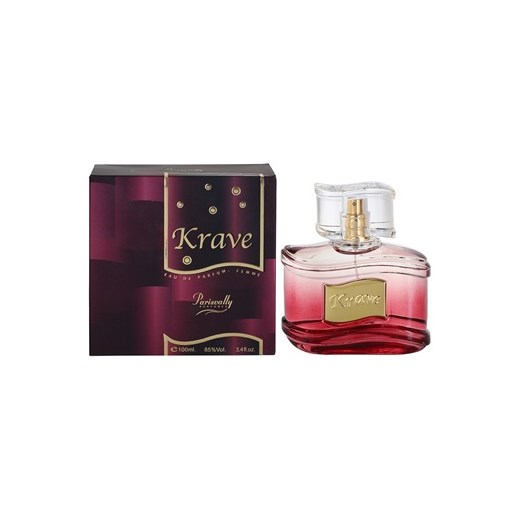 Parisvally Krave woda perfumowana dla kobiet 100 ml  + do każdego zamówienia upominek. iperfumy-pl czerwony damskie