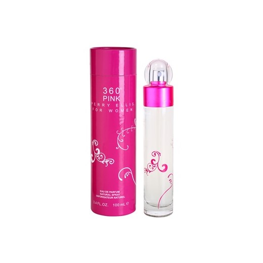 Perry Ellis 360° Pink woda perfumowana dla kobiet 100 ml  + do każdego zamówienia upominek. iperfumy-pl rozowy damskie