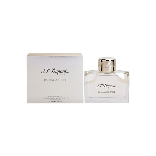 S.T. Dupont 58 Avenue Montaigne woda perfumowana dla kobiet 90 ml  + do każdego zamówienia upominek. iperfumy-pl szary damskie