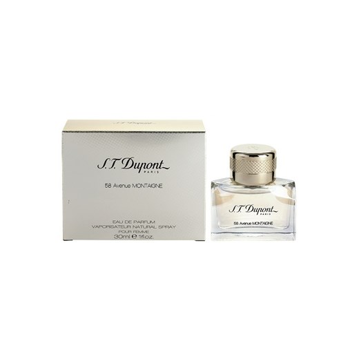 S.T. Dupont 58 Avenue Montaigne woda perfumowana dla kobiet 30 ml  + do każdego zamówienia upominek. iperfumy-pl szary damskie