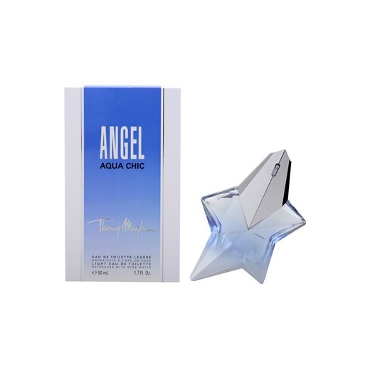 Thierry Mugler Angel Angel Aqua Chic 2013 woda toaletowa dla kobiet 50 ml  + do każdego zamówienia upominek. iperfumy-pl niebieski damskie