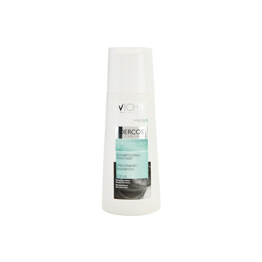 Vichy Dercos Sebo Correcteur szampon do włosów z tendencją do przetłuszczania się (Oil Control Treatment Shampoo) 200 ml + do każdego zamówienia upominek. iperfumy-pl mietowy skóra