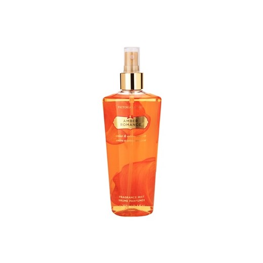 Victoria's Secret Amber Romance spray do ciała dla kobiet 250 ml  + do każdego zamówienia upominek. iperfumy-pl pomaranczowy damskie
