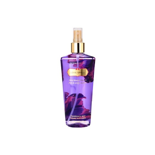 Victoria's Secret Love Spell spray do ciała dla kobiet 250 ml  + do każdego zamówienia upominek. iperfumy-pl fioletowy damskie