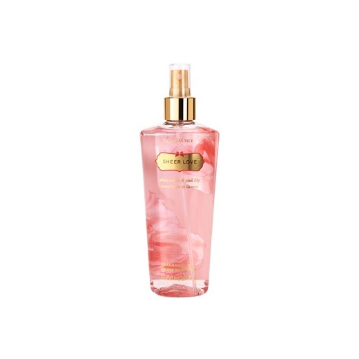 Victoria's Secret Sheer Love spray do ciała dla kobiet 250 ml  + do każdego zamówienia upominek. iperfumy-pl rozowy damskie