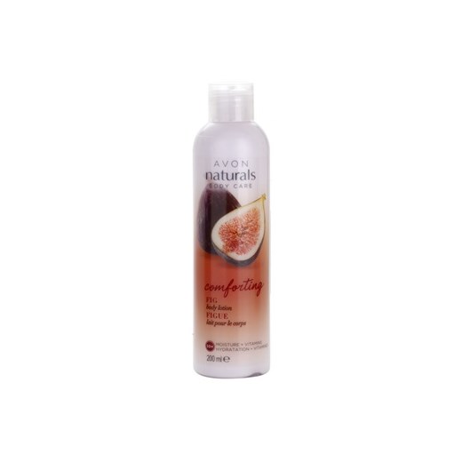 Avon Naturals Body mleczko do ciała z figą (30 H Moisture And Vitamins) 200 ml + do każdego zamówienia upominek. iperfumy-pl rozowy figi