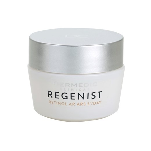 Dermedic Regenist ARS 5° Retinol AR wygładzający krem na dzień 50 g + do każdego zamówienia upominek. iperfumy-pl szary 