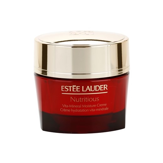 Estée Lauder Nutritious odżywczy krem na dzień z minerałami (Vita Mineral Moisture Creme for All Skin Types) 50 ml + do każdego zamówienia upominek. iperfumy-pl czerwony 