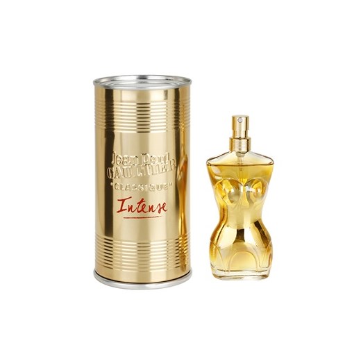 Jean Paul Gaultier Classique Eau de Parfum Intense woda perfumowana dla kobiet 50 ml  + do każdego zamówienia upominek. iperfumy-pl brazowy damskie