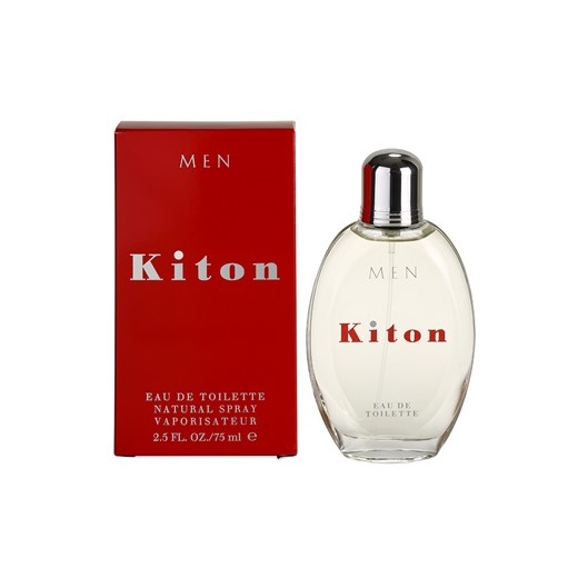Kiton Kiton woda toaletowa dla mężczyzn 75 ml  + do każdego zamówienia upominek. iperfumy-pl czerwony męskie