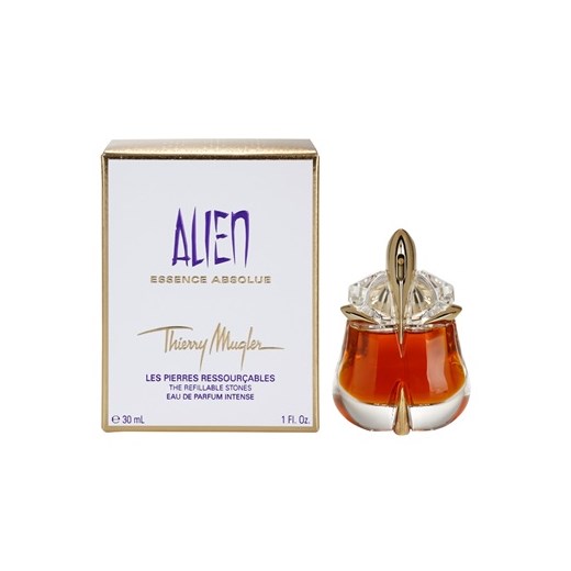 Thierry Mugler Alien Alien Essence Absolue woda perfumowana dla kobiet 30 ml napełnialny  + do każdego zamówienia upominek. iperfumy-pl szary damskie