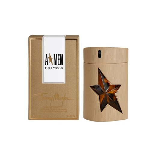 Thierry Mugler A*Men Pure Wood woda toaletowa dla mężczyzn 100 ml + do każdego zamówienia upominek. iperfumy-pl zielony męskie