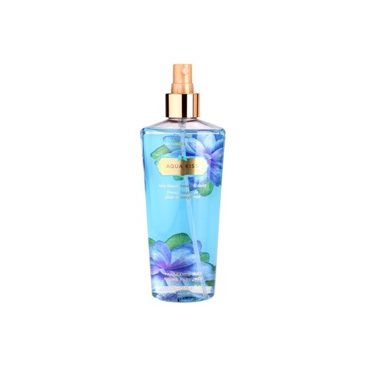 Victoria's Secret Aqua Kiss spray do ciała dla kobiet 250 ml  + do każdego zamówienia upominek. iperfumy-pl niebieski damskie