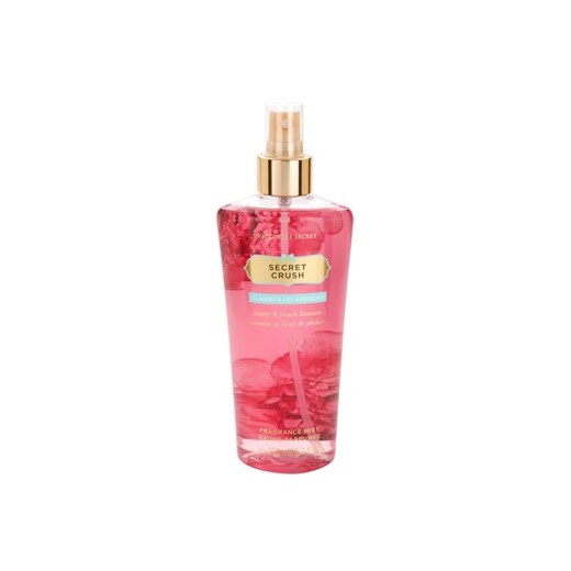 Victoria's Secret Secret Crush spray do ciała dla kobiet 250 ml  + do każdego zamówienia upominek. iperfumy-pl czerwony damskie