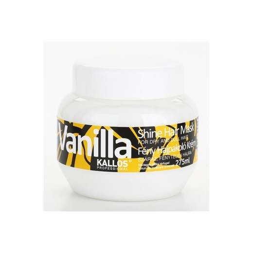 Kallos Vanilla maseczka  do włosów suchych (Shine Hair Mask) 275 ml + do każdego zamówienia upominek. iperfumy-pl  