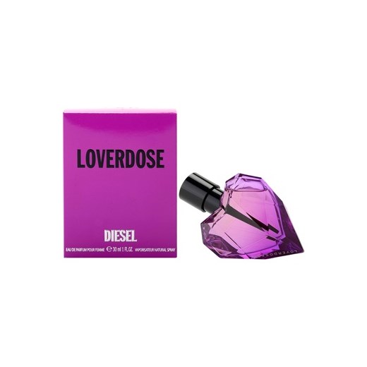 Diesel Loverdose woda perfumowana dla kobiet 30 ml  + do każdego zamówienia upominek. iperfumy-pl fioletowy drewno
