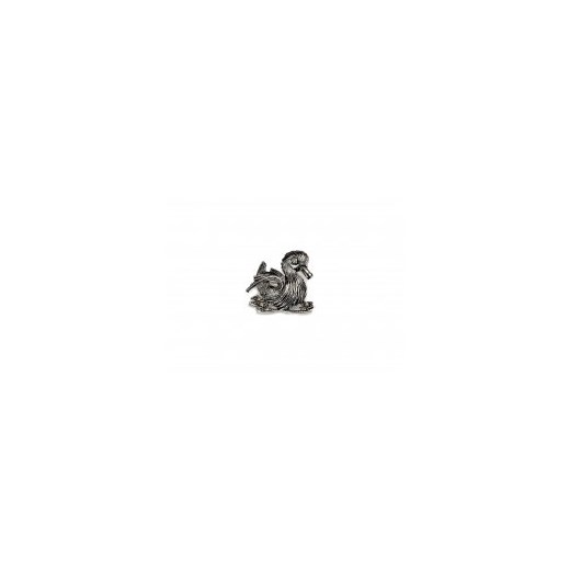 Broszka kaczka kiara-sztuczna-bizuteria-jablonex  srebrna