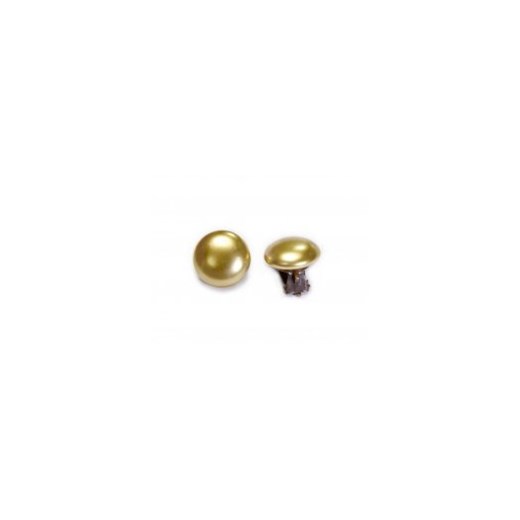 Klipsy złote kiara-sztuczna-bizuteria-jablonex szary perły