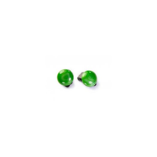 Klipsy zielone, małe kiara-sztuczna-bizuteria-jablonex zielony mały