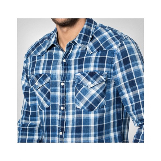 Odzież - LTB bluestilo-com niebieski koszule