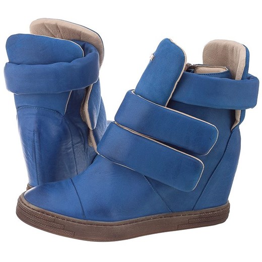 Sneakersy Carinii B3493 (CI111-c) butsklep-pl niebieski rzepy