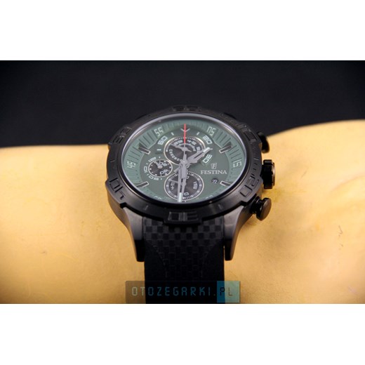 Zegarek Męski FESTINA F16567/3 Sport Chrono Black - 16567/3