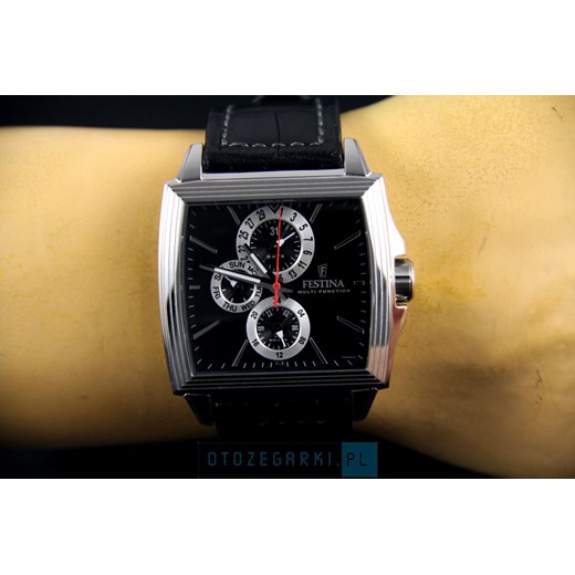 Zegarek Męski FESTINA F16586/5 Sport Multifunction - 16586/5 otozegarki czarny Zegarki męskie