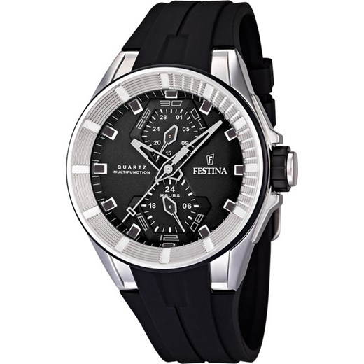 Zegarek Męski FESTINA F16611/4 Sport Multifunction - 16611/4 otozegarki czarny Zegarki męskie