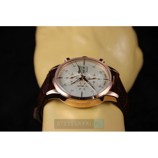 ZEGAREK INGERSOLL Automatic IN2819RCR Columbia no. 1 otozegarki szary klasyczny