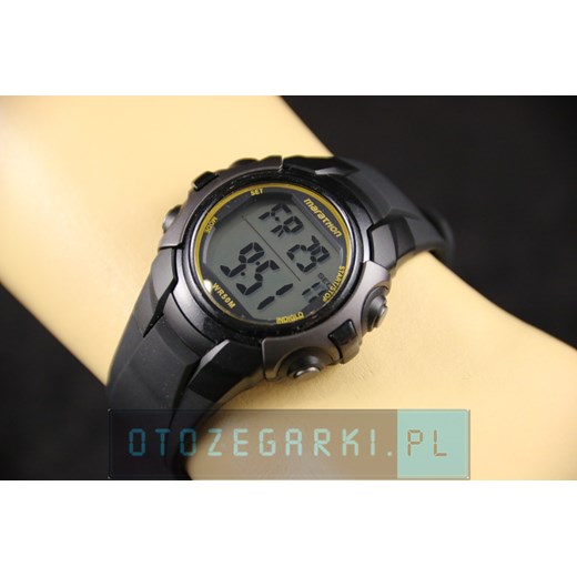 T5K818 - Zegarek Męski TIMEX z kolekcji Marathon by Timex T5K818 otozegarki bezowy materiałowe