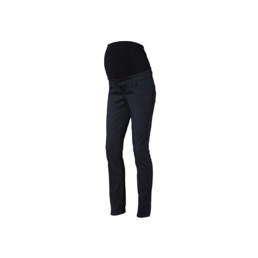 MAMA LICIOUS Spodnie dla kobiet w ciąży SHELLY SLIM black Lńnge 32 pinkorblue-pl czarny damskie