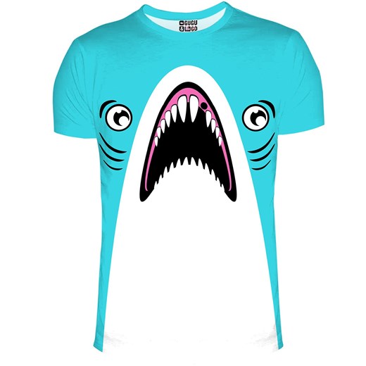T-Shirt ze wzorem Blue Shark