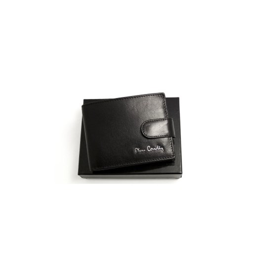 Mały portfel męski skórzany Pierre Cardin YS520.7 323 C galmark czarny 