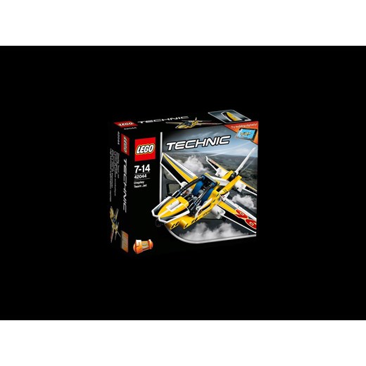LEGO TECHNIC, klocki Odrzutowiec, 42044 - Darmowa dostawa do salonów empik! smyk-com czarny