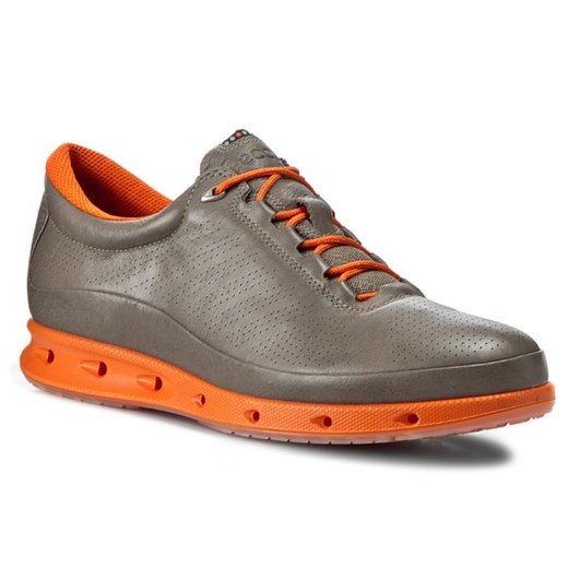 Sneakersy ECCO - Cool 83130459556 Warm Grey/Orange eobuwie-pl brazowy casual