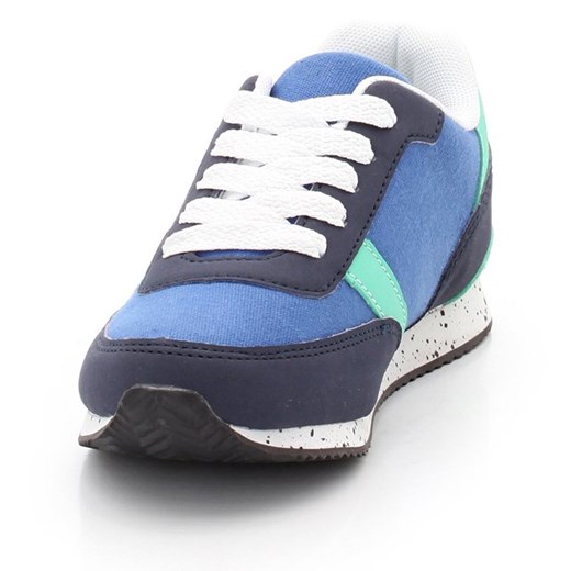 Buty sportowe dziecice la-redoute-pl niebieski bez wzorów