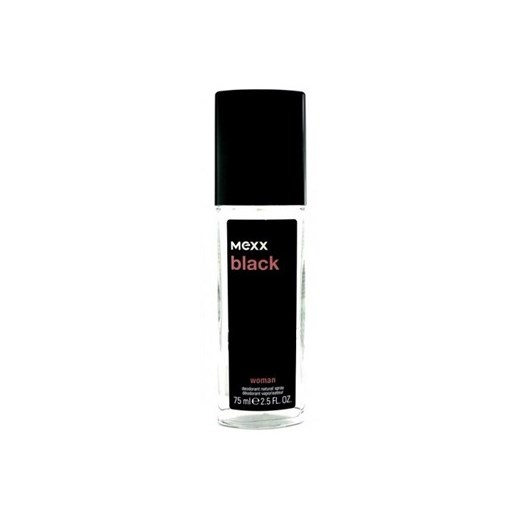 Mexx Black Woman dezodorant z atomizerem dla kobiet 75 ml  + do każdego zamówienia upominek. iperfumy-pl czarny damskie