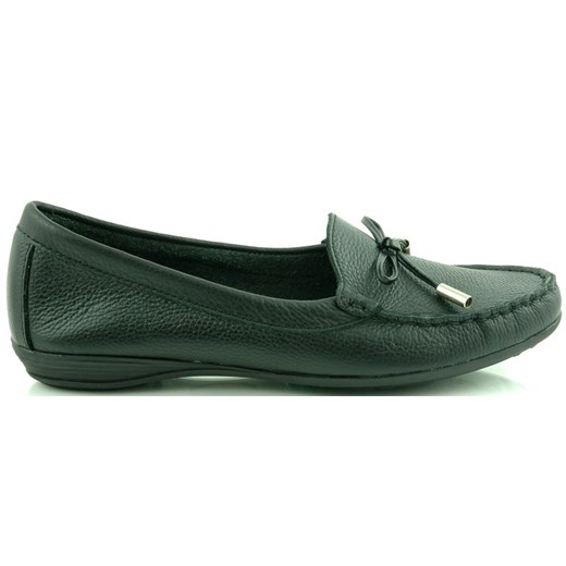 Mokasyny Filipe Shoes 5166 bf preto 2051-057 zebra-buty-pl szary jesień